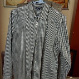 Lands End Long Sleeve Button Down No Iron